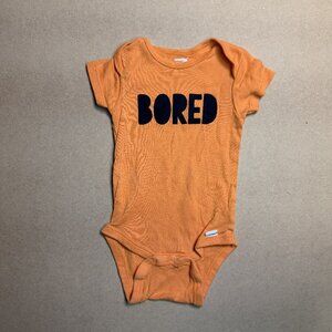 Onsie Kids Short Sleeve Body Suits 4 Pack Size 6-9M